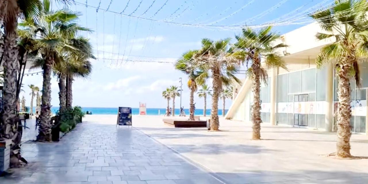 Beachfront Studio Apartment Bat Yam 412 Exterior foto