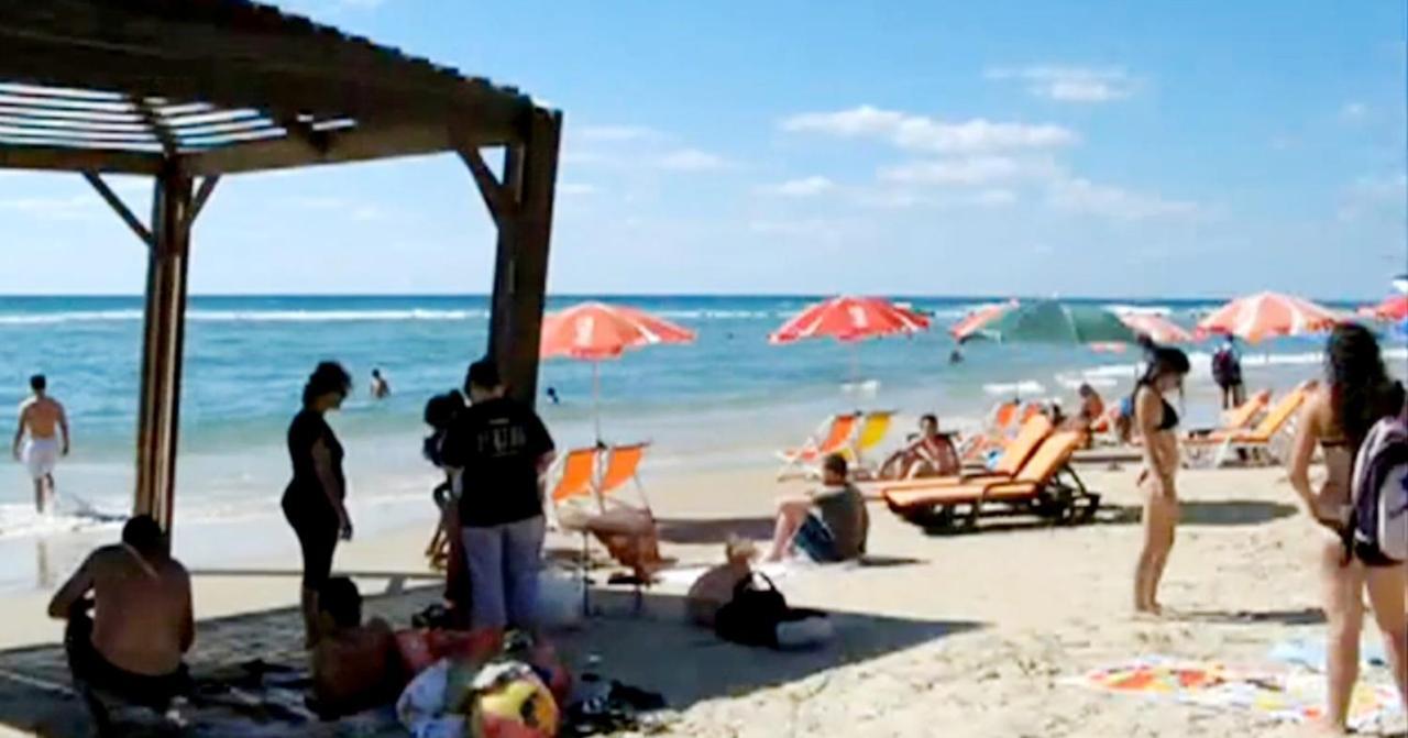 Beachfront Studio Apartment Bat Yam 412 Exterior foto